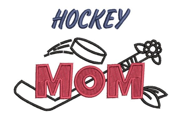 Hockey Mom: A Seasonal Embroidery Review