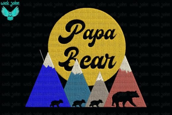 Papa Bear Embroidery: A Designer’s Holiday Review