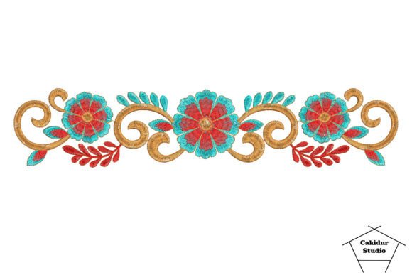 Red Core Flowers: An Elegant Embroidery Review