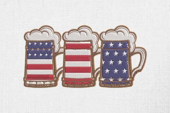 Review: Beer Lover 4th of July Embroidery Design