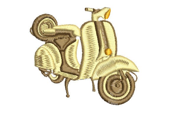 Reviewing Classic Old Vespa for Craft Fair Sales