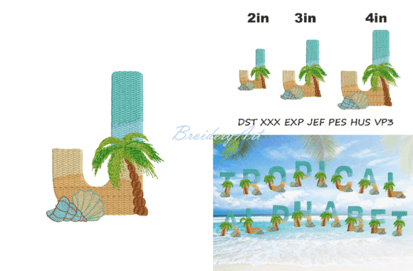 Tropical Font J: A Designer’s Holiday Review
